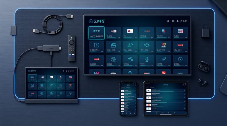 Best IPTV apps 2026 shown on Firestick, Android and Smart TV