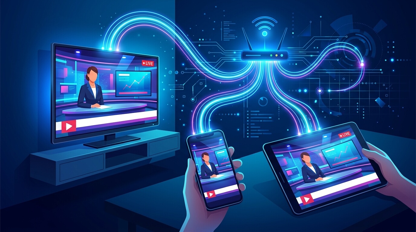 What is IPTV — streaming live TV over the internet on multiple devices