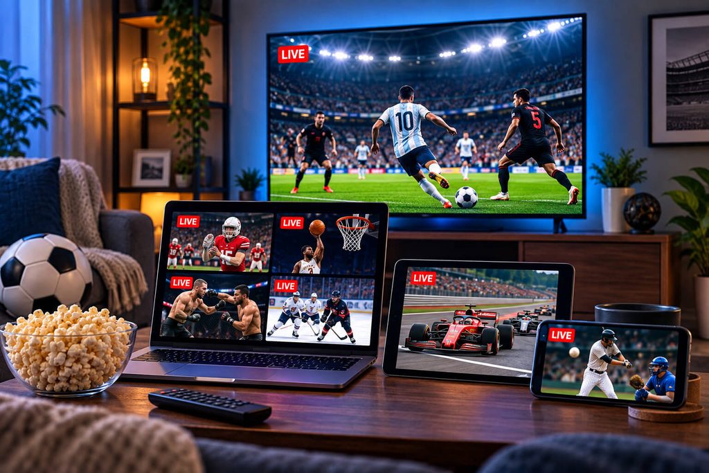 Watch Live Sports IPTV without cable